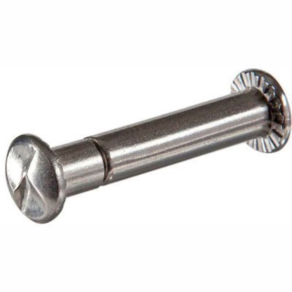 Tamper-Pruf Screws 10-24 x 3/4in Partition Size Sex Bolt Set - One Way - Truss Head - 18-8 Stainless Steel - Pkg of 100 5X.10234PS